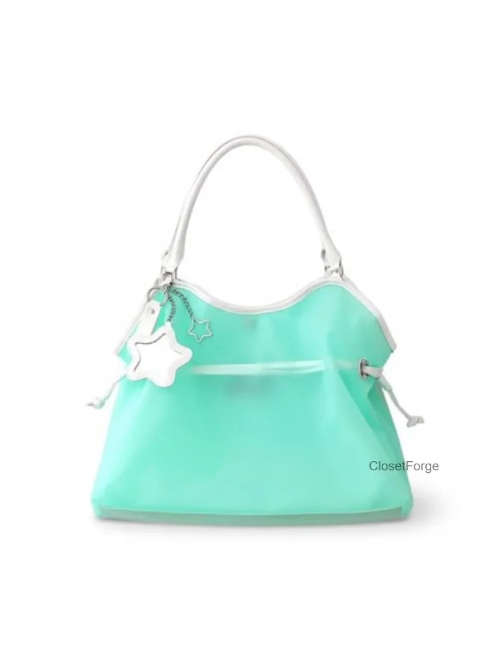 Waterproof PVC Jelly Hobo Tote Bag for Beach Pool Travel
